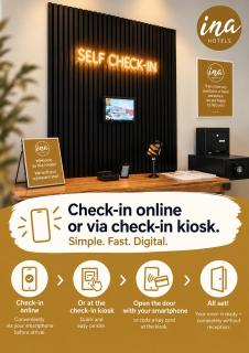 INA Boutique Hannover-Linden - Digital Access - Self Check-in - 2