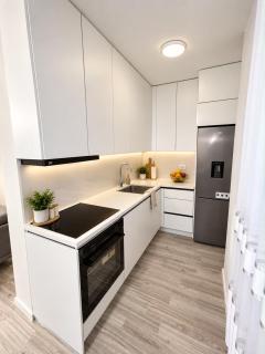 Modern Apartment in City Center, 2BR - Free Private Parking Garage - 1