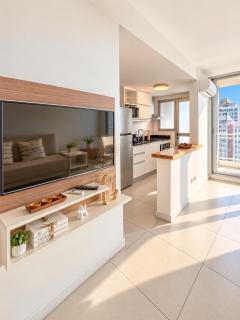 Torre Bellagio - Piso 17 - Full Amenities - 4 Pax - Piscina Climatizada - 4