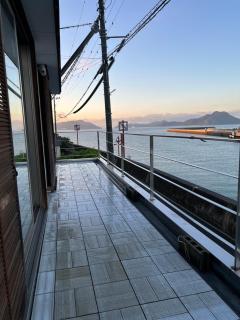 2026年10月OPEN 宇野港徒歩6分 海沿い一棟貸し 瀬戸内海一望 SHITENTEITEN unoport - 9