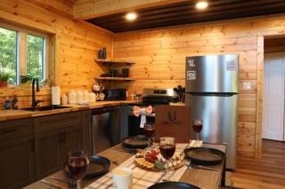 Chasin Turkeys Lakefront Cabin with Hot Tub Arcade Fire Pit - 9