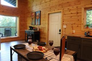 Chasin Turkeys Lakefront Cabin with Hot Tub Arcade Fire Pit - 1