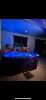 Hakaiki Lodge villa jacuzzi and swimming pool 6 people 2 bedrooms - Faaa - 5