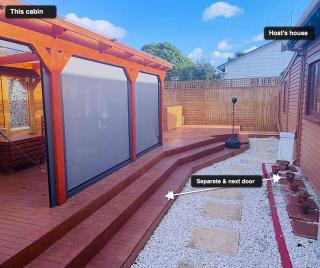 Near the Airport Cozy Cabin Style Entire Tiny Home - 6