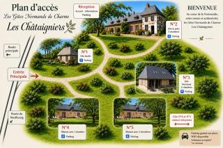 Gîtes Normands de charme les châtaigniers - 9