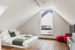 Ruhiges Studio mit Dachterrasse - 0