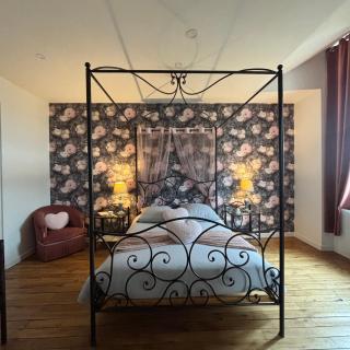 Chambre des Roses - Château de la Bouchatte - 9