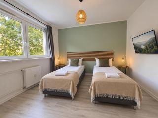 Havn Apartments - 5 Einzelbetten, Küche, WaMa, Balkon, WIFI, Smart TV, 24h Check-in - 3