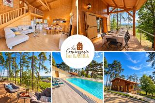 Le cottage des pins chalet sur les vignes - 9