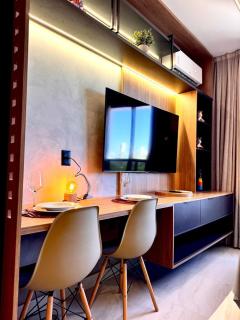 Compact Time · Sofisticado Flat Premium | Polo Médico & Praias - 9