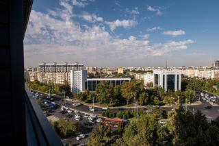 Tashkent Nest Balcony City View - 8
