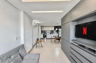 Loft Confortável e Elegante com Quarto Fechado - 1