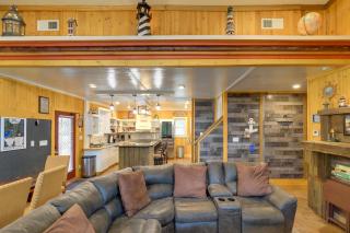 Game Room & Fire Pits: Lake Lafayette Group Cabin - 0
