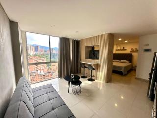 Apartamento en el Poblado, Vista Panorámica y Piso alto - 6