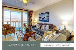 Relaxing lakefront condo with lake view, kitchen, AC, pool, hot tub & gym - 9