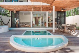 Tulum Villa 4BR Jacuzzi Private Pool Gated community - 5
