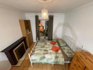 HA PENNY BRIDGE , Elegant Flat with Private Balcony, Liffey View and Kitchen, Shared Bathroom - 8