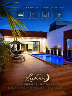 Espaço LUHNA - Piscina - AR - Sauna Privativa - 0