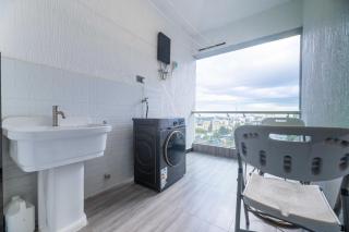 classy tastefully furnished executive two bedroom apartment with fully equipped gym ample parking space swimming pool children playing ground and amazing scenic views - 8