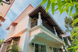 ELIVAAS Signature Casa Isla Heritage-Style 4 BHK Retreat with Private Pool, Balconies, Pillared Verandah & Landscaped Garden - 9