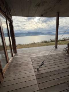 Natural Wood House Kaldbakur with Panoramic Fjord View & Hot Tub - by Nollur - 8