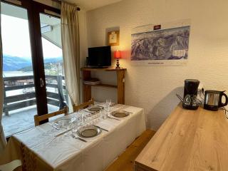 Studio cabine Les Saisies, 4 personnes, central avec balcon - 1