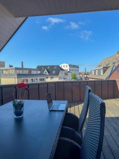 Traumschiff Borkum Ferienwohnung Oberdeck - 0