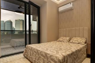 Tashkent Nest Balcony City View - 5