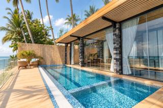 Absolute Beachfront Pool Villa with Rooftop Lounge & Sunset Views - Mae Nam - 5