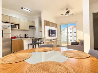 Apto 6 pessoas com piscina e sauna – Praia Grande - 9