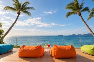 Absolute Beachfront Pool Villa with Rooftop Lounge & Sunset Views - Mae Nam - 8