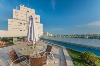 Sua estadia completa em prédio c/ piscina e academia a 290m do Shopping da Bahia - IBFs - 9
