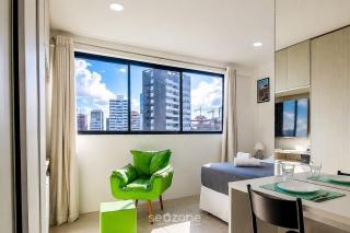 Studio em Cond. c/ Piscina e Vista Cid. GOL1705 - 8