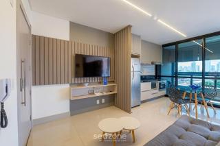 Studio em Cond. c/ Piscina e Vista Cid. VEO0507 - 9