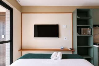 Studio c/ Vista p/ Mar a 830m da Praia JDN1016 - 5