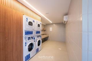 Studio c/ Vista p/ Mar a 830m da Praia JDN1016 - 1