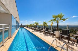 Apto. em Cond. c/ Piscina e Vista Cid. DMO0124 - 0