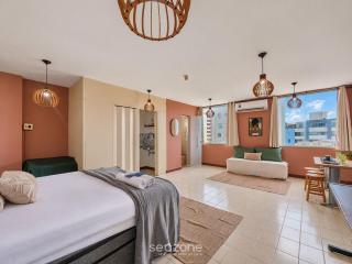 Studio c/ vista p/ Mar a 750m da Praia LCS0504 - 1