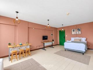 Studio c/ vista p/ Mar a 750m da Praia LCS0504 - 9