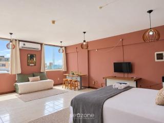Studio c/ vista p/ Mar a 750m da Praia LCS0504 - 4