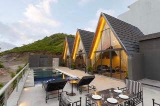 ELIVAAS Signature A by the Hills Luxury Attic Style 3 BHK Villa with Pvt Pool, Sit Out & Hill Views - 0