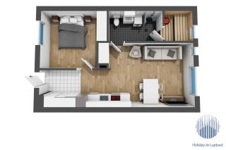 Postintie 3A 6207 by Holiday in Lapland - 5