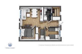 Postintie 3 A 6106 by Holiday in Lapland - 5