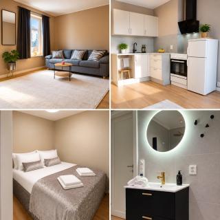 2-Newly redecorated apartment in the middle of Gjøvik city centre - 0