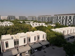 2BR The Aljada Luxury Home - Green View - Balcony - 9