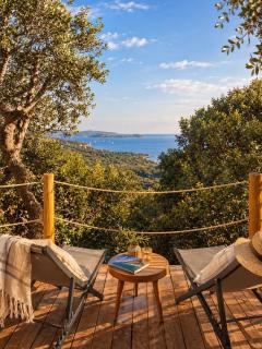 PORTO VECCHIO Santa Giulia Grand studio bergerie vue exceptionnelle mer et montagne - 6