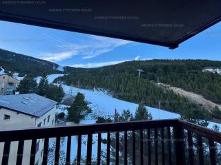 Appartement F2/cabine pieds des pistes avec balcon, parking privé et accès internet - Les Angles - 1