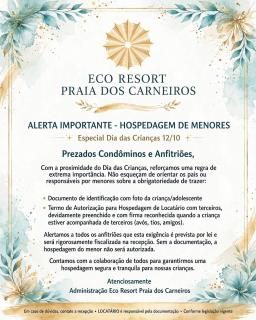 Apt beira-mar no Eco Resort Praia dos Carneiros - 9