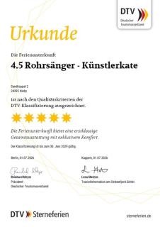 Reetdorf Geltinger Birk Künstlerkate Rohrsänger - 9