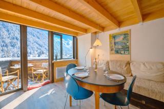 Grand Roc C412 from Slopes 280m, Mont-Blanc View & Parking - Happy Rentals - 1